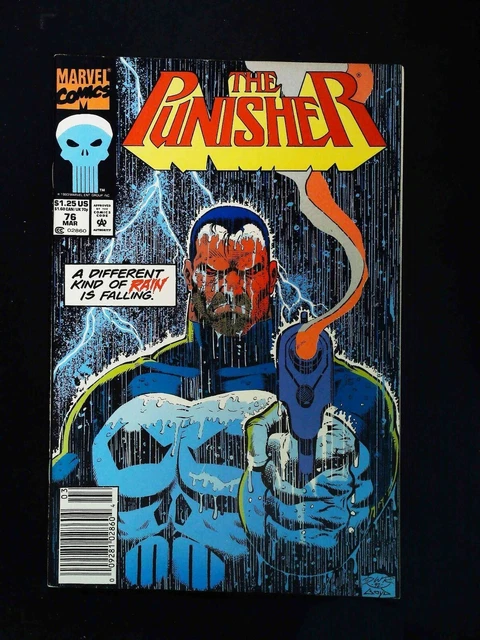 Punisher #76 (2Nd Series) Marvel Comics 1993 Vf+ Newsstand