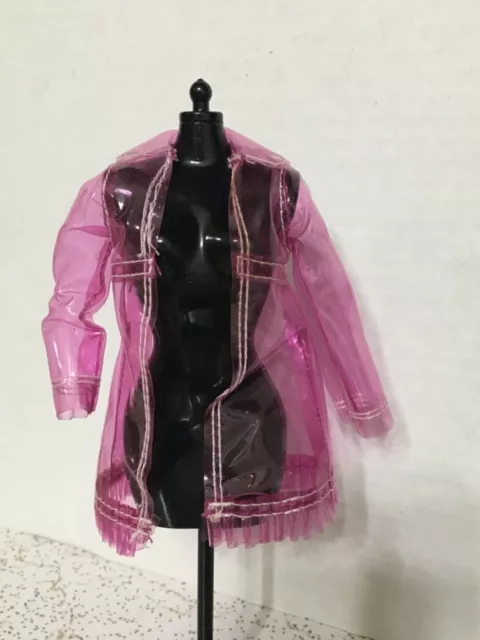 BARBIE MY SCENE Kennedy Doll s Splashy Chic Pink Rain Coat