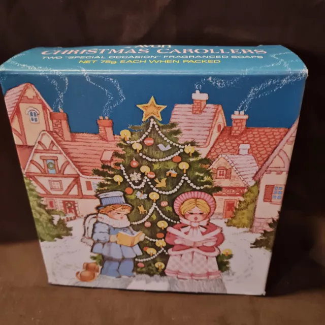 Vintage Avon Christmas Carollers Soap 1978, Great Condition