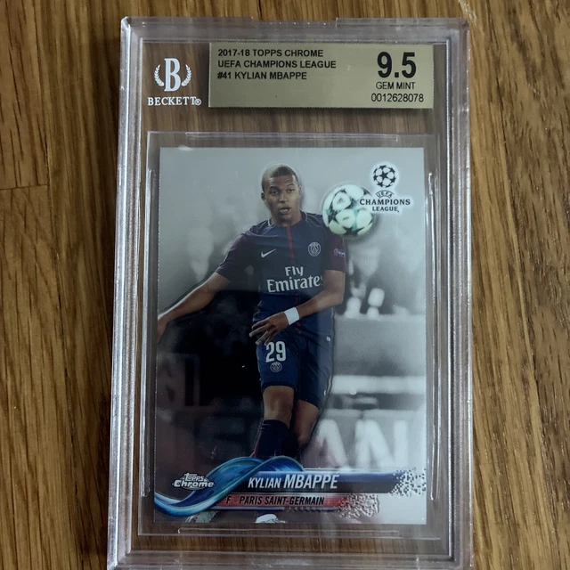 RC MBAPPE TOPPS CHROME 2018 ルーキーカード 2017/18 Topps Chrome UEFA Champions League Rookie Kylian