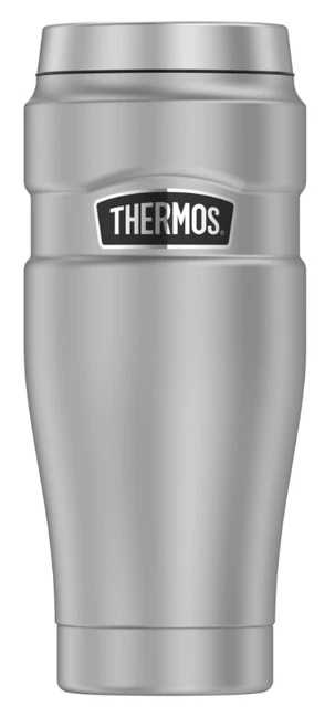 Thermos 16 oz. Stainless King Vacuum Insulated Stainless Steel Travel Mug (NEW)