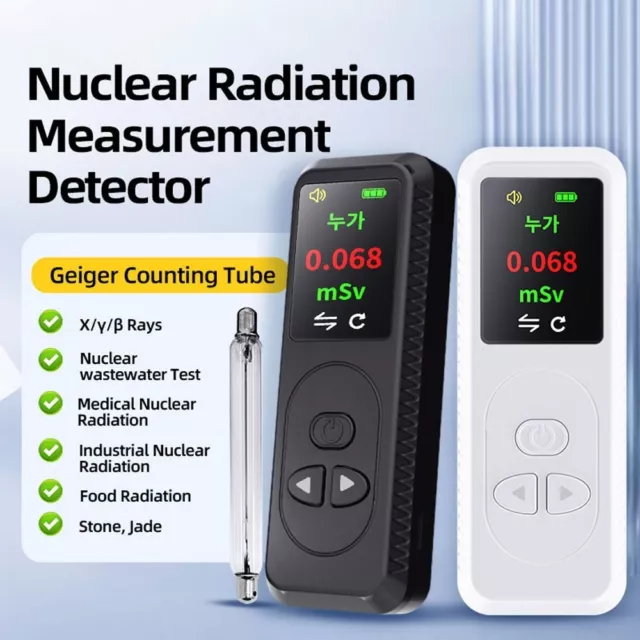 Farbdisplay Geigerzähler Radioaktiv Alpha Beta Gamma Tester  Zuhause