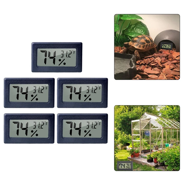 Nagelneu Thermometer Digital DC 1.5V 10%-99% 5 Stück Feuchtigkeitsmesser