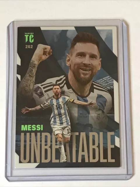 Panini Top Class 2023 Lionel Messi Argentina Unbeatable Card #262