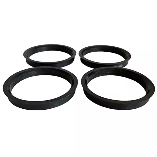 4x Spigot Rings 56.6 - 72.6 Vauxhall Wheel Hub Center Ring x 4 Black 72.6 - 56.6