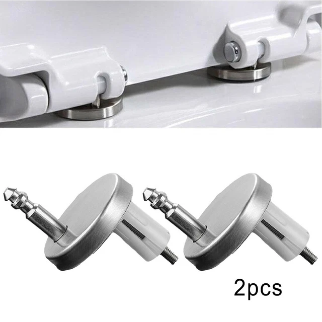 LaBlanc - Cerniera Di Ricambio Per Sedile WC In Acciaio Inox Per Sedile Wc Sedile Wc In Legnoplasticamdf 87523014