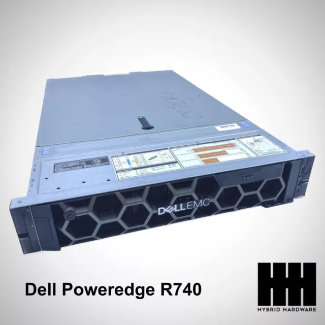 Dell PowerEdge R740 2x Intel Xeon Gold 5120 @2.20GHz 192GB DDR4 ECC RAM Dual 240