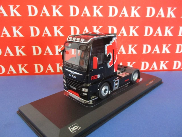 Camion Renault DR340.38 4 Essieux 1988 - Modèle Réduit 1/43 Die-cast Par Salvat