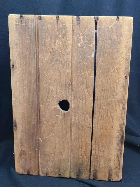 Vintage Dovetail Wood Primitive ATLAS Powder Co CRATE Box Advertising Explosive 2