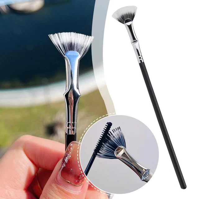 120° ANGLED FANSHAPED Eyelash Brush Mascara Brush Lash Separators