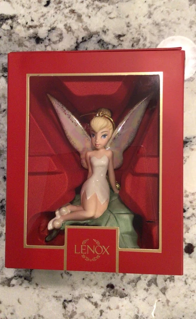 LENOX 2022 TINKER BELL SITTING PRETTY Porcelain Ornament Disney Showcase H55 NIB