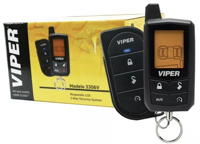 Viper 3306V Responder LCD 2-Way Car Security System