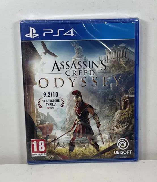 Assassins Creed Odyssey PS4 Sony PlayStation 4 Brand New and Sealed Free Postage