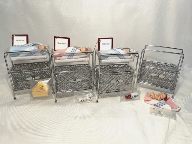 Ashton Drake Micro Miracles 1.5" Sculpted Miniature Baby Dolls Blessed Wee Ones