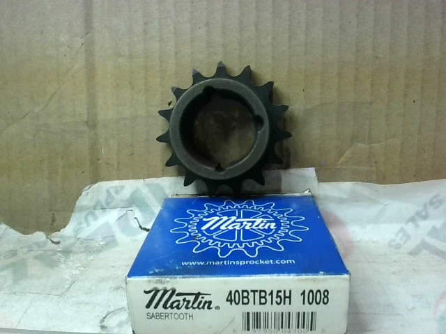 Martin 40BTB15H 1008 Sprocket Tapered Bushed 15 Hardened Teeth  - New In Box