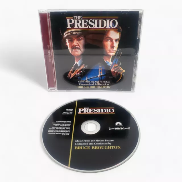 The Presidio Soundtrack Score Bruce Broughton CD Intrada ISC 298 2014 Album