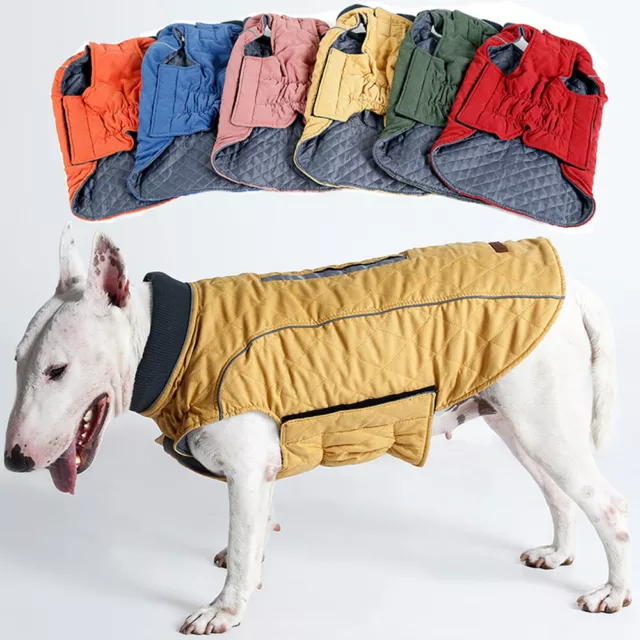Wasserdicht Haustier Kleidung Hundejacke Wintermantel Regenmantel Weste Hund