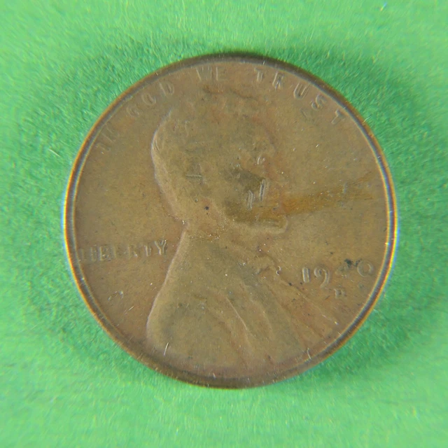 1940 D Lincoln Head Wheat Penny