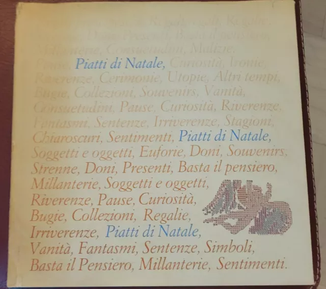 Piatto Di Natale Dal 1895 Soggetto E Oggetto Regalo, Messulam 1983