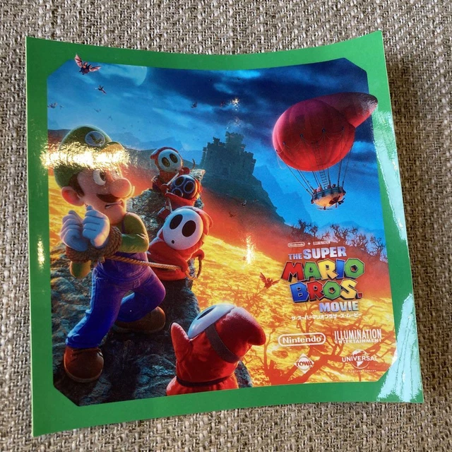 NINTENDO THE SUPER Mario Bros Movie Sticker £47.53 - PicClick UK
