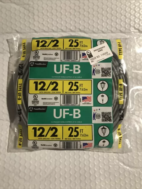 Southwire 12 2 uf wire Southwire 12 2 uf wire