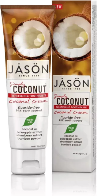 Jason Coconut Whitening Toothpaste