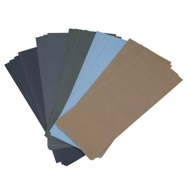 20Pcs Wet Dry Sandpaper  High Grit 1000/2000/3000/5000/7000 Sandpaper Sheets