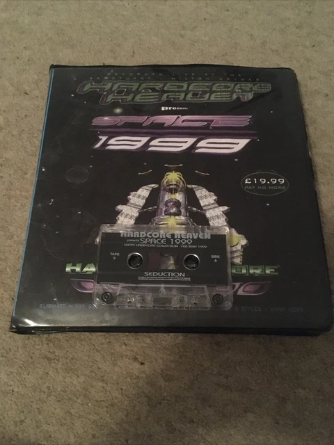 Hardcore Heaven Presents Space 1999 DJ Seduction Rave Tape Cassette