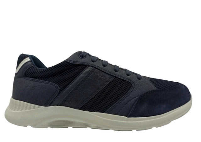 Chaussures pour Hommes GEOX U35ANA Baskets Basses Casual Lire Respirant en Toile