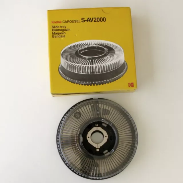 Kodak  Carousel S-AV200 - Diamagazin Slide tray Magasin - 80 diapositives-