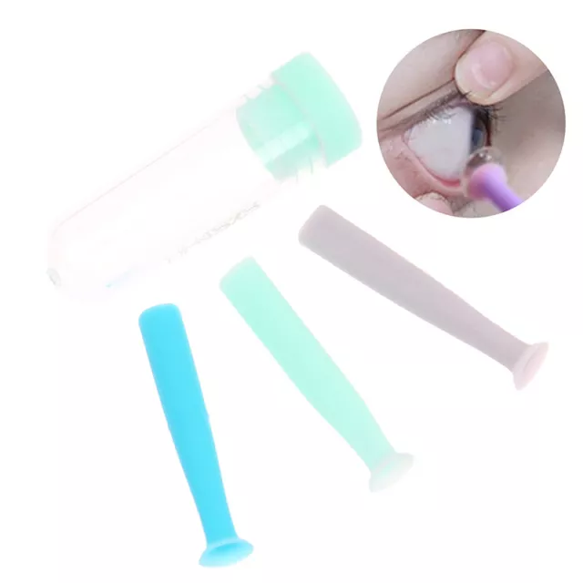 1 pieza Prácticas lentes de contacto de silicona pequeñas ventosas ToDS
