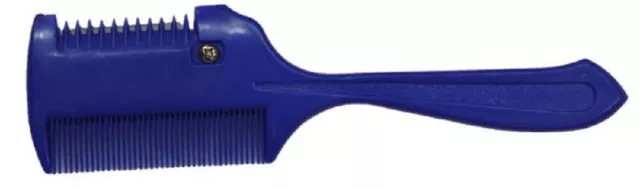 Horse Pony Shave THINNING RAZOR COMB Easier Safer Touch up Grooming Tool Large