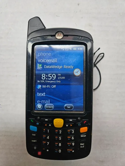 1 x Zebra Motorola Symbol MC67 MC67NA P/N: MC67NA-PDABAB00503 Lot #1314