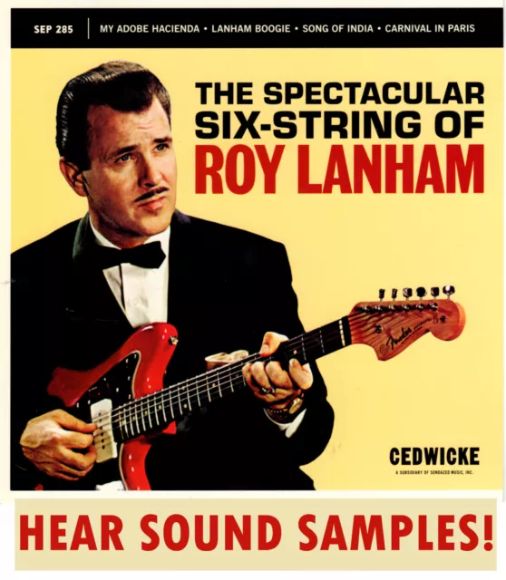 ROCKABILLY INSTRUMENTAL EP: ROY LANHAM - Spectacular Six String Of   CEDWICK