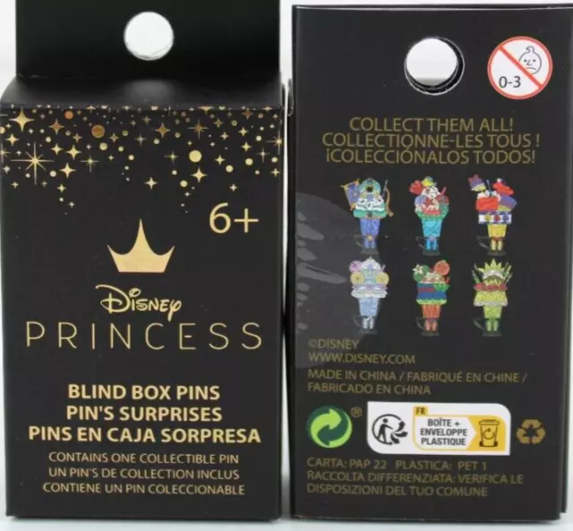 Loungefly Disney Princess Milkshake Enamel Pins Blind Boxes Lot Of 2 Sealed 2023