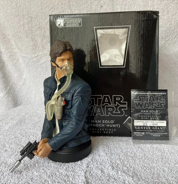 Star Wars Han Solo Mynock Hunt Bust Exclusive Gentle Giant Statue