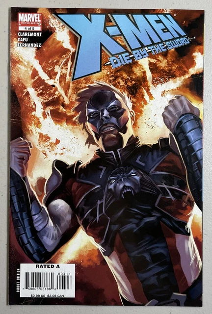 X-Men Die By The Sword 4 Marvel 2008