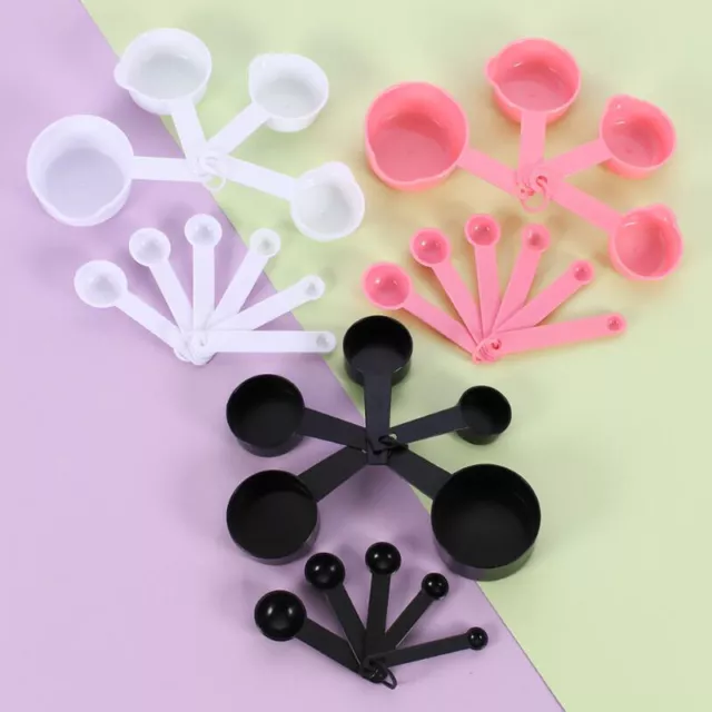 10Pcs Measuring Spoons Cups Set Kitchen Baking Coffee Measuring Tool  Scoop S`7H