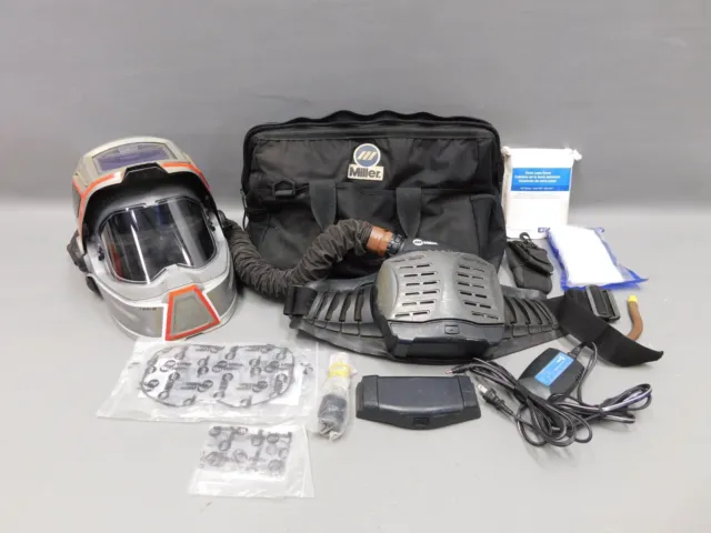 Miller PAPR Respirator T94i-R Welding Helmet w/ Accessories 264575