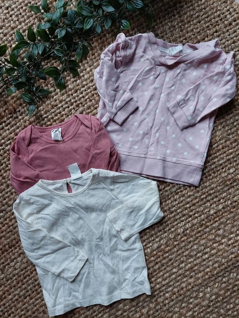 Baby Girls Top/Jumper Bundle H&M 4-6 Months