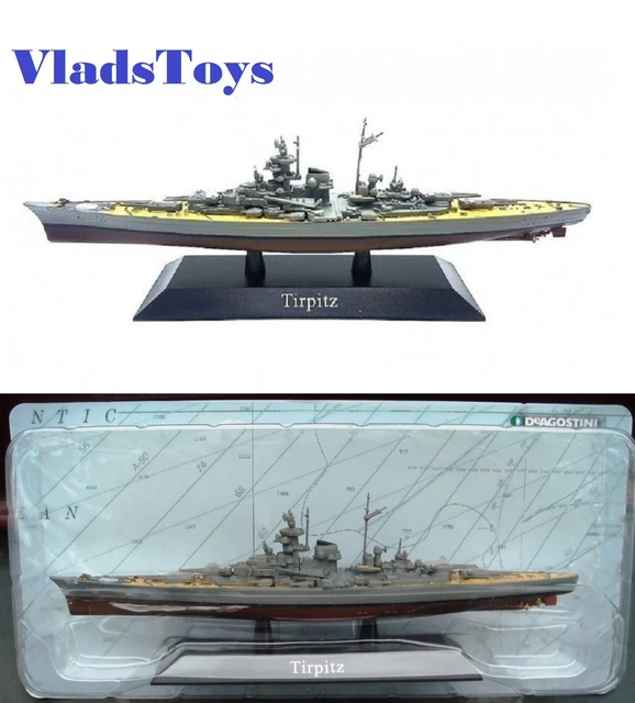 Deagostini Kampfschiff Blücher 1/1250 - Druckguss Modell 16,5cm