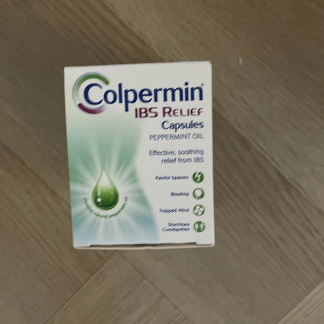 COLPERMIN IBS RELIEF Peppermint Oil 100 Capsules £23.60 - PicClick UK