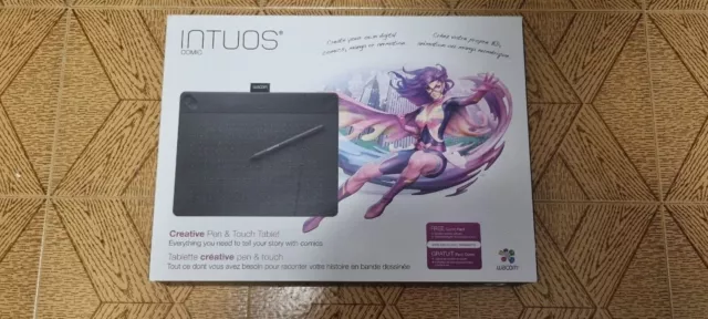 Tavoletta grafica Wacom Intuos Comic con custodia originale