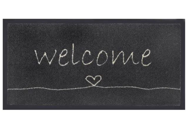 MD-ENTREE HAUSRAT Schmutzfangmatte 'Emotion XS' Welcome heart