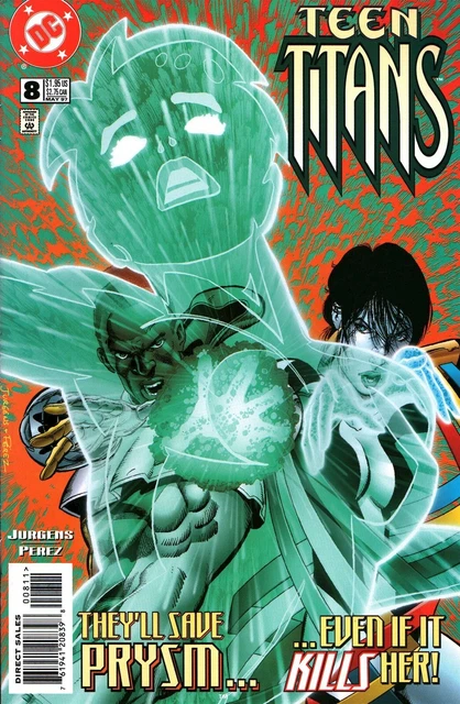 Vintage DC Comics Teen Titans Comic Book Issue #8 (2nd Series, 1996) High Grade