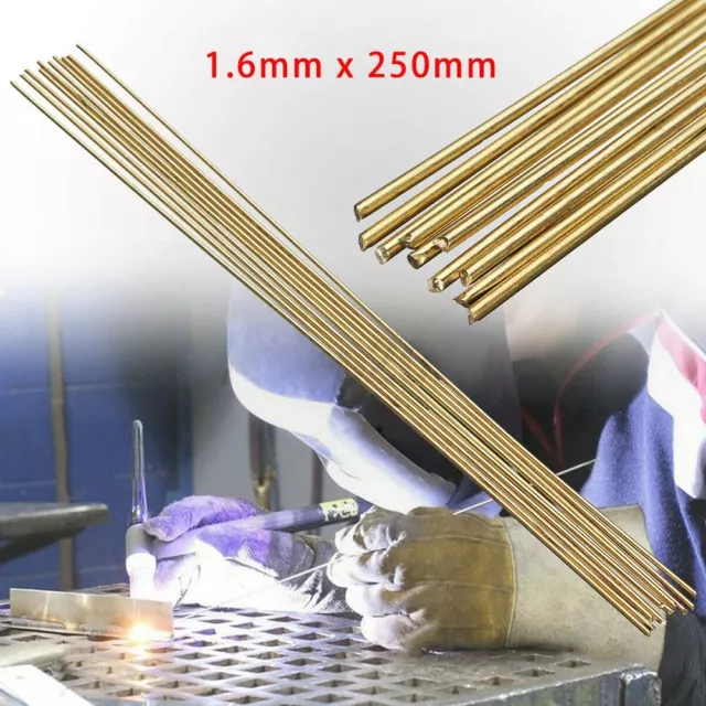 Easy Melt Welding Brazing Rod High Quality Rods Low Temperature Brass HS221 10pc 3