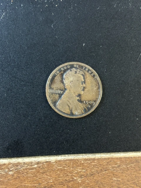 1909s VDB Key date US Lincoln Head wheat back Penny cent