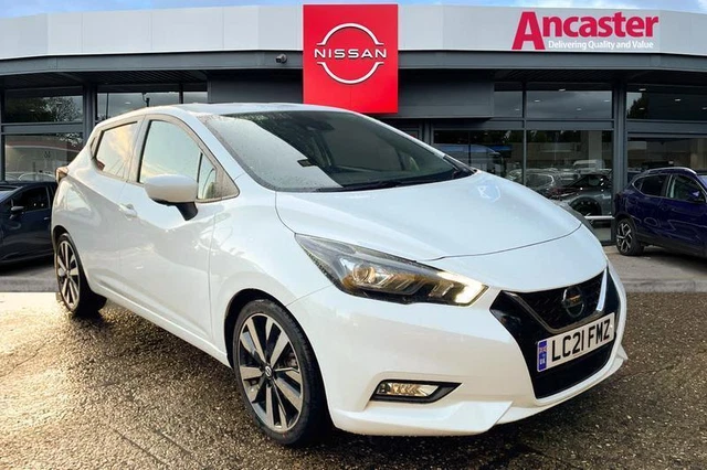 2021 Nissan Micra 1.0 IG-T 92 Tekna 5dr CVT Automatic Hatchback Petrol Automatic