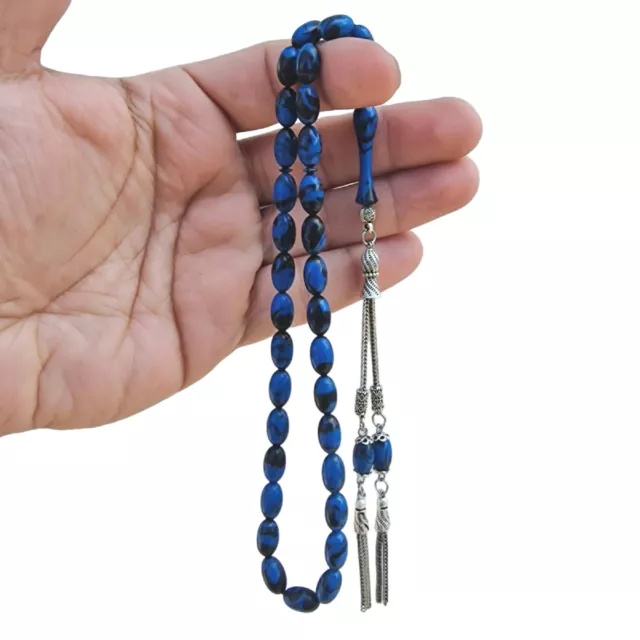 Tesbih Tespih Arizona Firuze Erbabacan Gebetskette Prayerbeads Rosary Kapsül 3