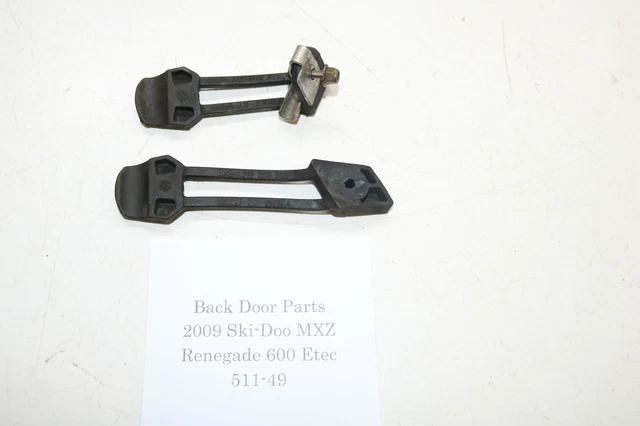 2009 Ski-doo Mxz Renegade 600 Etec Xp Left & Right Lower Side Panel Straps Strap
